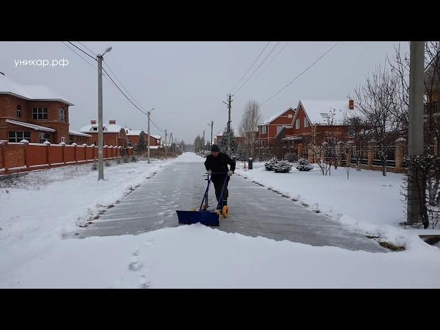 Лучшая лопата - скребок для снега!