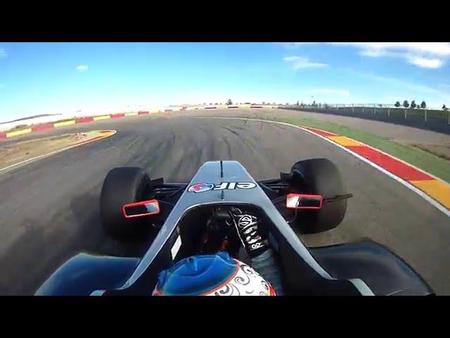 Formula V8 3.5 - Motorland Onboard Lap with Jake HUGHES