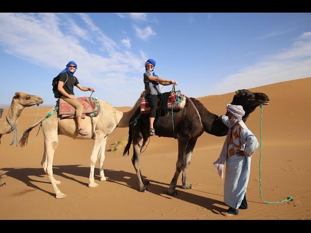 RIDING CAMELS THROUGH THE SAHARA | MOROCCO