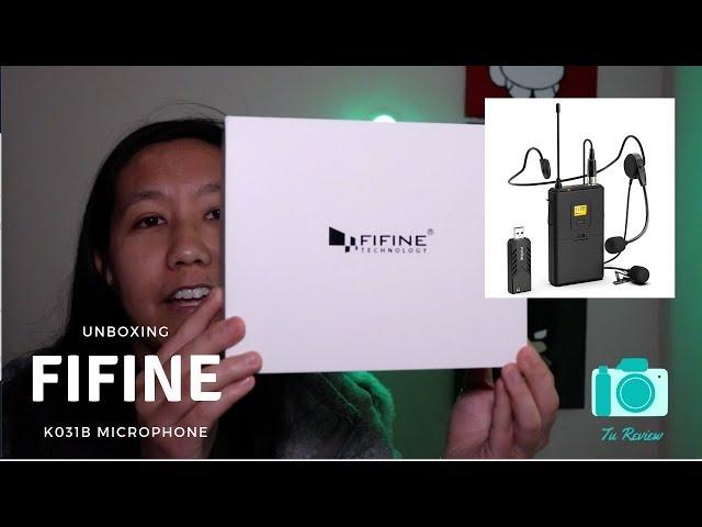 Unboxing: Fifine K031B Lavalier | Tu Review