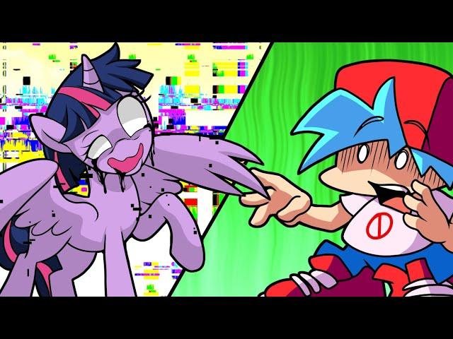 FNF "Dusk Till Dawn" - Friday Night Funkin' VS Corrupted Twilight Sparkle (Pibby Animation)