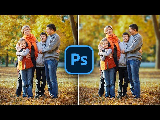 How to BLUR backgrounds in Photoshop