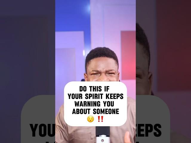 Do this if your spirit keeps warning you about someone | Joshua Generation #inspiration #reels #fyp