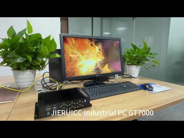 JIERUICC Industrial PC Fanless Core I3 I5 I7 GT7000