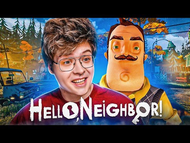 ШАРФ ИГРАЕТ В HELLO NEIGHBOUR | РАЗГАДКА ТАЙНЫ СОСЕДА