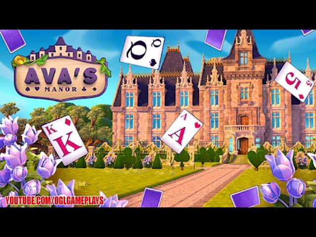 Ava's Manor - A Solitaire Story Gameplay Part 1 Android iOS (By Uken Games)