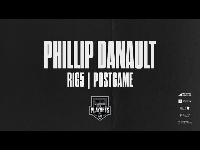 Forward Phillip Danault | R1G5 LA Kings fall to Edmonton Oilers | Postgame Media