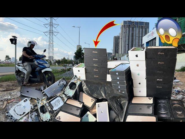 Super Excited Found A lots of iPhone from City Trash ! Restore iPhone X to New iPhone 14