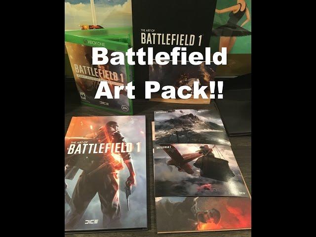 The Art of Battlefield 1 Collector's Pack (Unboxing and Review)