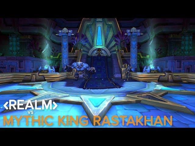 REALM vs Mythic King Rastkhan (resto shaman & ret paladin pov)