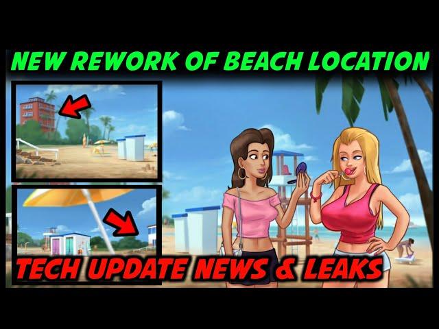 NEW REWORK OF BEACH LOCATION FOR SUMMERTIME SAGA TECH UPDATE  STS TECH UPDATE RELEASE DATE & LEAKS