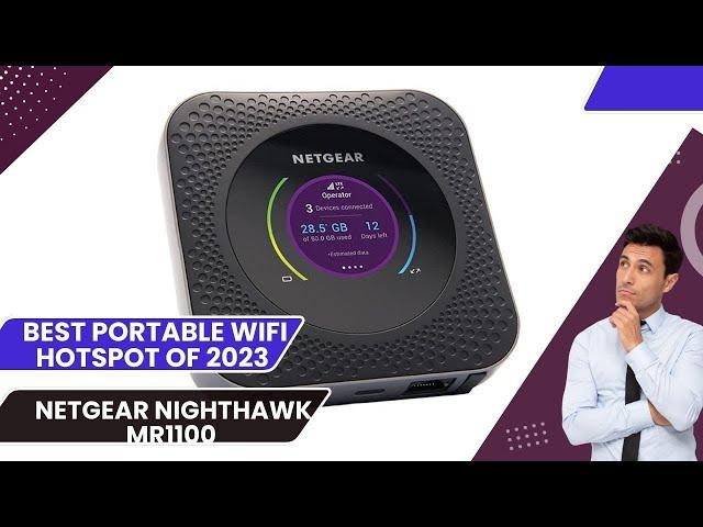 Netgear Nighthawk MR1100 2024 - best Portable Wifi Hotspot full review 2024