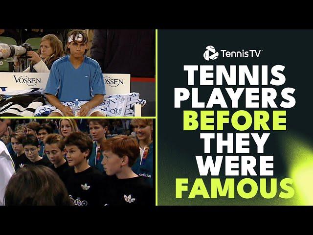 ATP Tennis Players Before They Were Famous... 