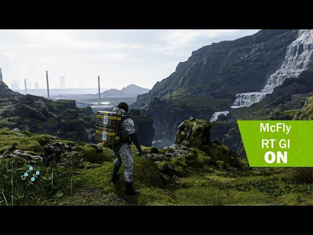 Death stranding 4K PC - Raytracing photorealistic reshade - ULTRA GRAPHICS SHOWCASE - comparison