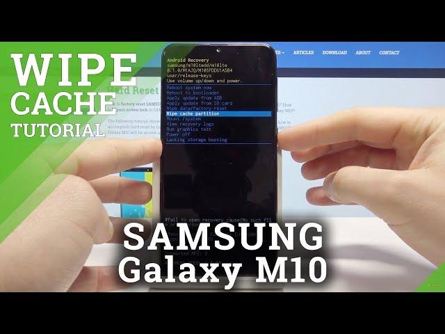 How to Wipe Cache in SAMSUNG Galaxy M10 - Reset Cache Partition