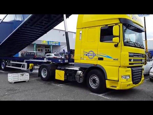 Тягач DAF 105.410 и самосвальный полуприцеп BODEX