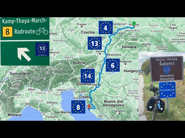 EuroVelo Cycle Tour from Poland to Croatia