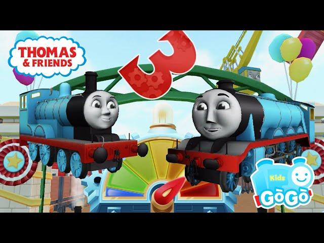 Thomas VS Gordon - Count down 3-2-1 Let's Race! - Thomas and Friends: GoGo Thomas