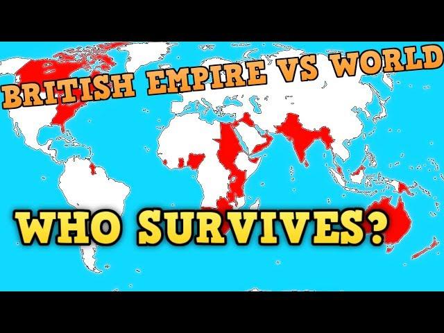 BRITISH EMPIRE VS THE WORLD! WHO WINS?? Hearts Of Iron 4 Largest War