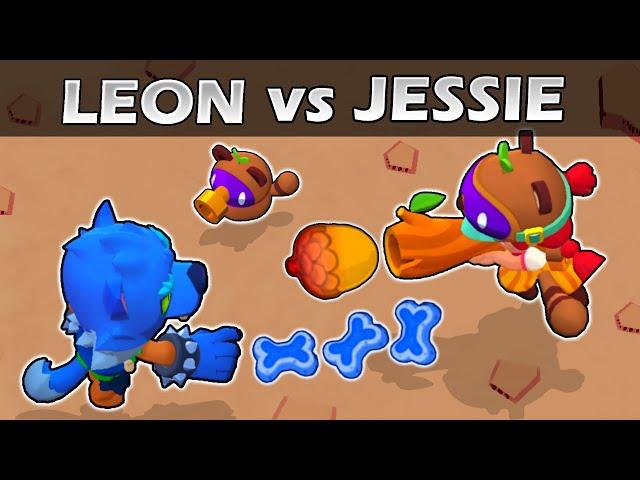 LEON vs JESSIE | 1vs1 | New skin