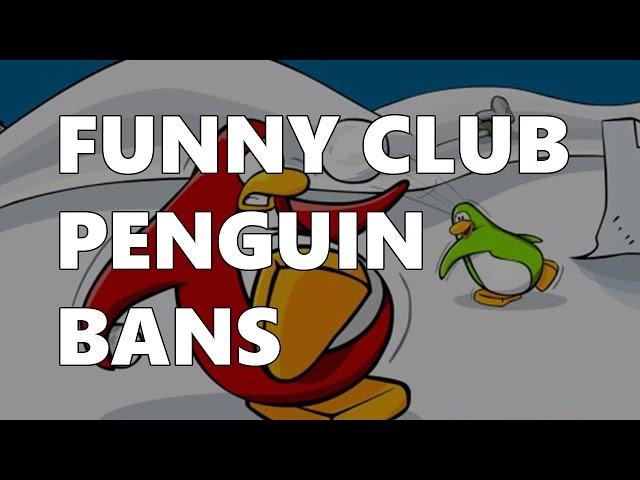 FUNNY CLUB PENGUIN BANS