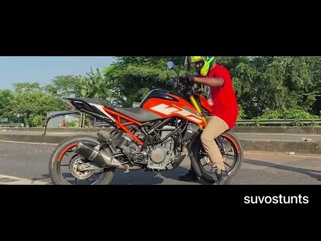 Bhai aur KTM | suvo stunt