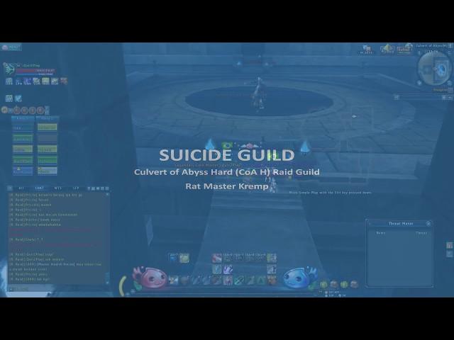 Ragnarok Online 2 (RO2) Culvert Of Abyss (COA) Hard Mode - Suicide Guild All Level 50