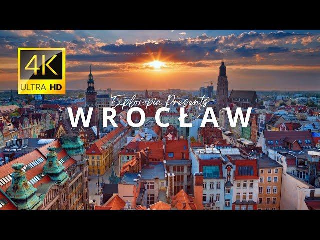 Wroclaw, Poland  in 4K ULTRA HD 60FPS by Drone