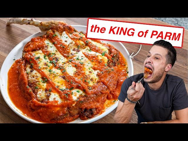 An Epic TOMAHAWK VEAL PARM Bigger Than Your Head