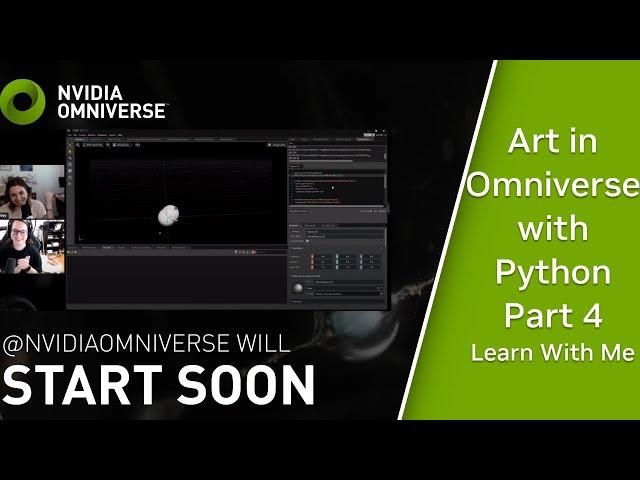 Art in Omniverse with Python Part 4 | Learn With Me