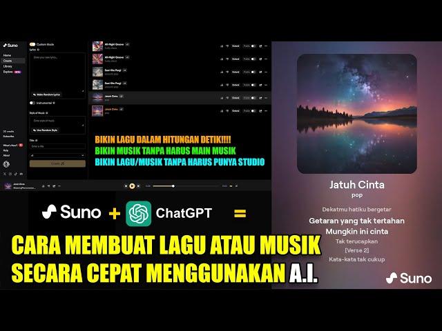 MEMBUAT LAGU ATAU MUSIK DENGAN AI