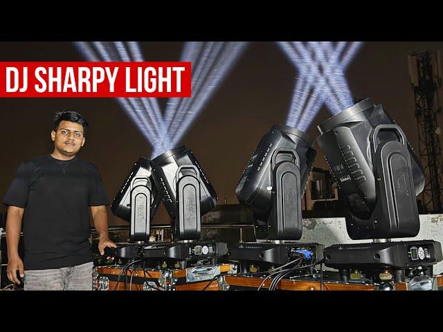 DJ Sharpy Light Xx Pro Bahubali,Leaser Prism,Long Range और मोटी Beam के साथ।