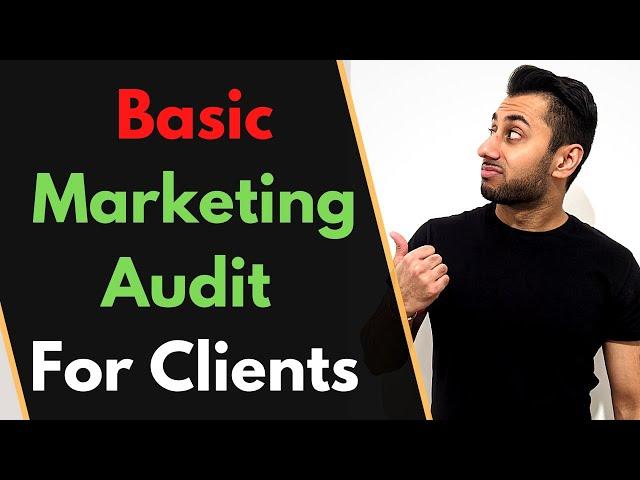 How to do a Marketing Audit | Simple Example Process Explained