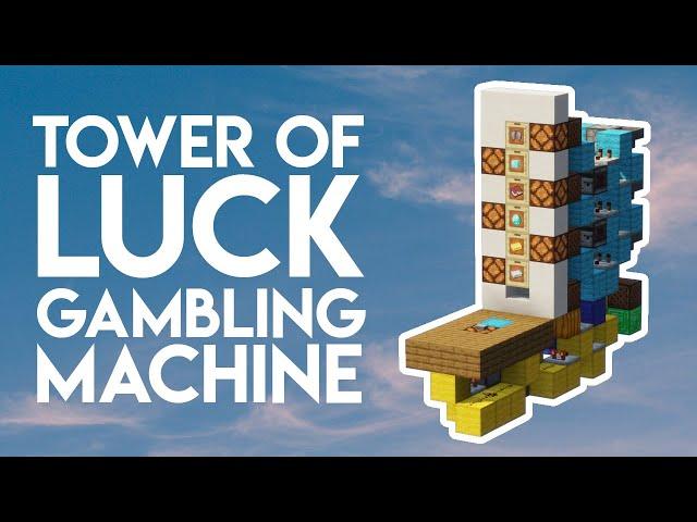 Tower of Luck Gambling Machine  | Minecraft Java & Bedrock 1.21.4 Redstone Tutorial