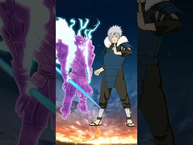 Who is stronger ? #kakashi #sasuke #naruto #susanoo #tails