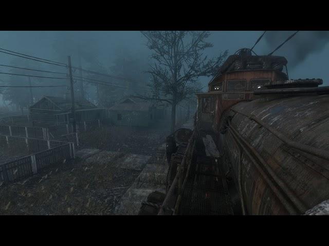 Metro Exodus strange character railway before Novosibirsk