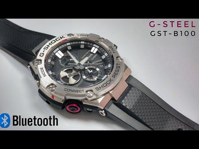 G-Steel GST-B100-1AJF Bluetooth analog G-Shock watch review | WATCH THIS, BEFORE YOU BUY ONE