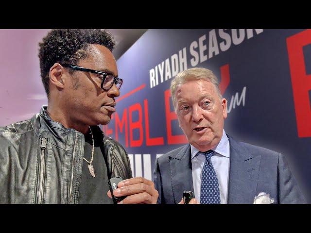 FRANK WARREN “I’m uncomfortable making Tyson Fury vs Daniel Dubois” after KO!! vs Anthony Joshua