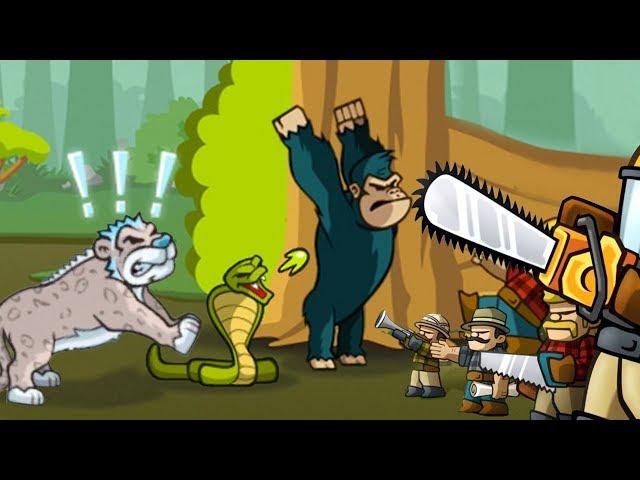 *NEW* SNOWTAIL LEOPARD ANIMALS!! - Lumber Whack #12 - [Mobile Games]