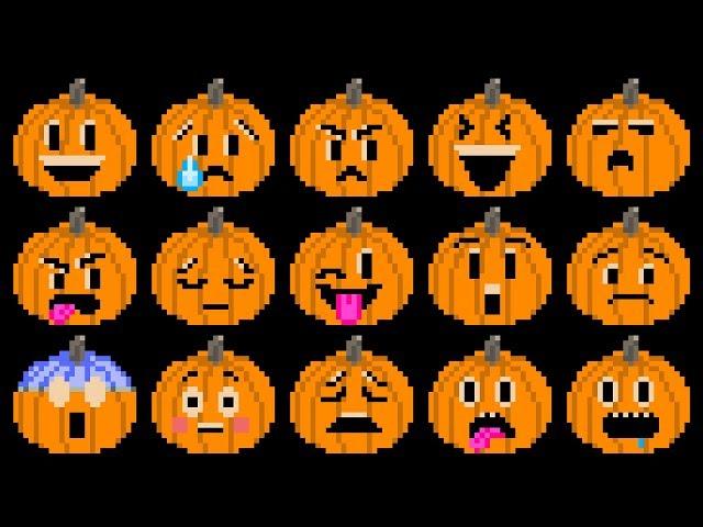 Pumpkin Feelings - Halloween Jack-O'-Lanterns - Emojis - The Kids' Picture Show (Fun & Educational)