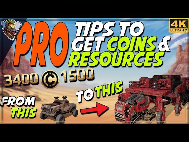 How To Optimize Your Grind! | Best ways to Farm Coins and Resources Daily in Crossout in 2022+