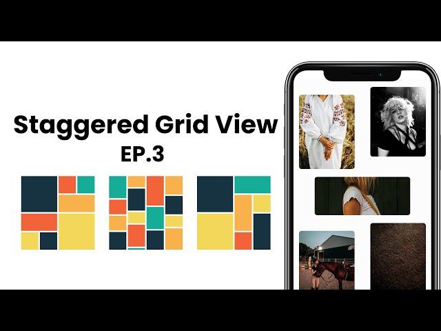 Flutter Staggered Grid View |  Package of the Week (Ep.3)