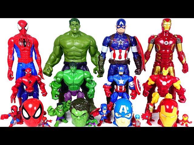 Avengers bigger and smaller transform rush! - DuDuPopTOY