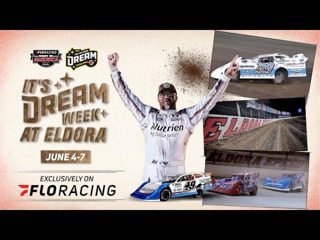 LIVE: 2025 Dirt Late Model Dream at Eldora Speedway Thursday