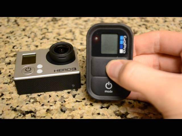 Connecting your GoPro HERO3 Wi-Fi Remote