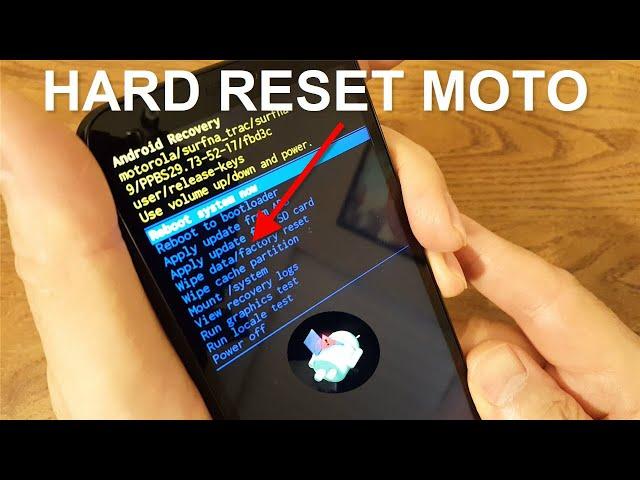 How to Hard Reset Motorola Moto Phones - Keep it Simple!