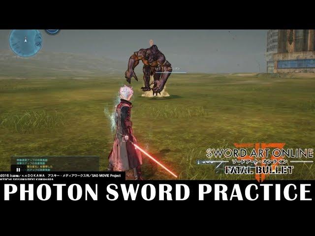 Sword No Damage Solo Practice [Extreme] - Sword Art Online: Fatal Bullet [JP1.03]