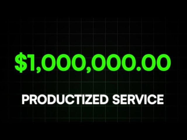 How To Start A $1.7 Million Productized Service