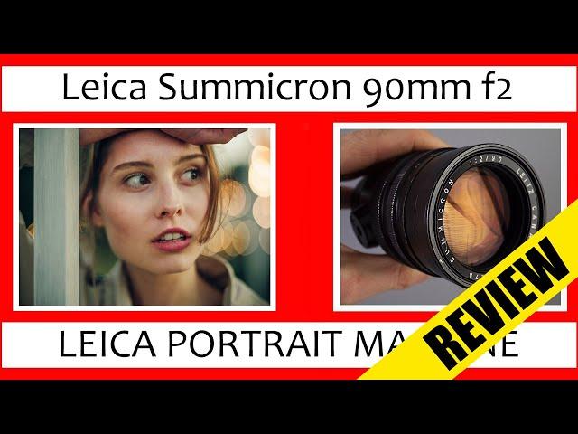  BEST Leica Lens for Portraits + Affordable!  |  Leica 90mm Summicron f2 Pre-ASPH