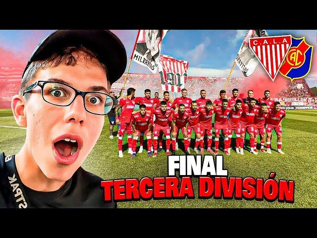 ASÍ SE VIVE UNA FINAL DE TERCERA DIVISIÓN ARGENTINA - LOS ANDES VS COLEGIALES